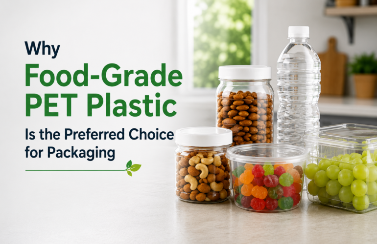 Why Food-Grade PET Plastic Is the Preferred Choice for Packaging